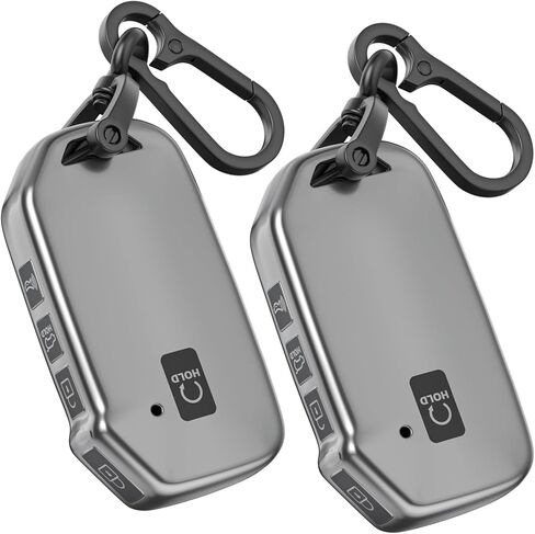 لملحقات غطاء Kia Key Fob - غطاء مفتاح TPU غير لامع مع سلسلة مفاتيح جلدية لـ Telluride، Carnival، K5 gt line، K5، Forte، K4، Sorento، Sportage والمزيد. (رمادي غير لامع، موديل 1) in Kuwait