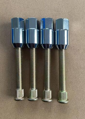 4PCS (3/8-24 * 2.68") Front Wheel Studs Bolts 7518654 with Lug Nuts 7547309 Replacement for 2008 2009-2014 Polaris RZR 800, S800 UTV; RZR 570 2012-2013 in Saudi Arabia