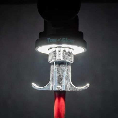 Tow-n'-Glow - ضوء ليلي آمن للمركبة المقطوعة، ضوء رؤية LED مواجه للأمام للسحب المسطح خلف المركبات الترفيهية (توصيل وتشغيل بـ 6 دبابيس) in Saudi Arabia