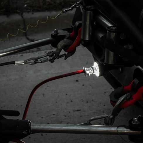 Tow-n'-Glow - ضوء ليلي آمن للمركبة المقطوعة، ضوء رؤية LED مواجه للأمام للسحب المسطح خلف المركبات الترفيهية (توصيل وتشغيل بـ 6 دبابيس) in Saudi Arabia