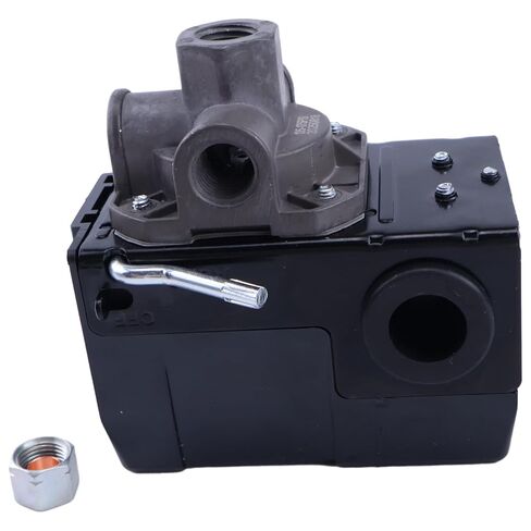 412024-E Pressure Switch Compatible with Makita Air Compressor MAC700 MAC700K1 MAC2400 MAC5200 135psi 24 Amp 120 VAC 1/4" in Saudi Arabia