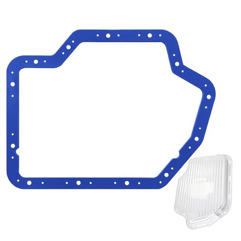 Upgraded Transmission Oil Pan Gasket Fit for GM 4L60E, 700R4, Compatible with Moroso 93104, High-Durometer Vulcanized Rubber with Internal Steel Shim for Better Sealing and Durability in Saudi Arabia