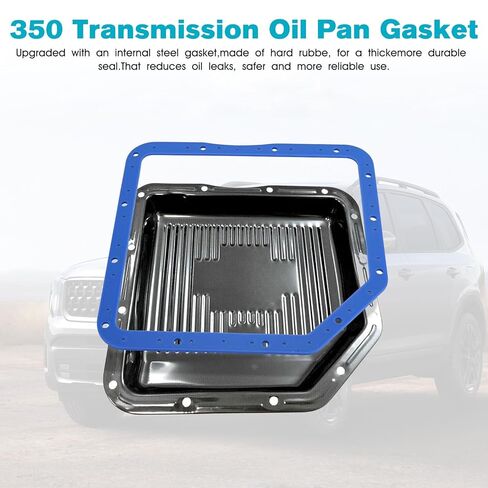 350 حشية وعاء زيت ناقل الحركة لـ GM Turbo 350 TH350 متوافقة مع حشية Moroso 93102، حشيات جديدة مطورة للسيارات th350 Turbo Trans Pan in Kuwait