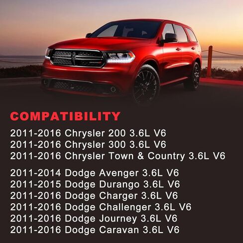 3.6 طقم رفع ذراع الروك بعمود الحدبات Pentastar، مناسب لـ 2011-2016 كرايسلر 200 300، دودج أفينجر تشارجر تشالنجر دورانجو، جيب شيروكي رانجلر، رام بروماستر 1500 2500 3500، لمحرك 3.6 لتر V6 in Kuwait