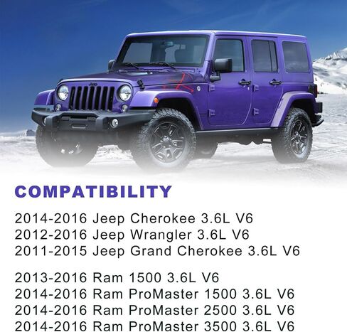 3.6 طقم رفع ذراع الروك بعمود الحدبات Pentastar، مناسب لـ 2011-2016 كرايسلر 200 300، دودج أفينجر تشارجر تشالنجر دورانجو، جيب شيروكي رانجلر، رام بروماستر 1500 2500 3500، لمحرك 3.6 لتر V6 in Kuwait