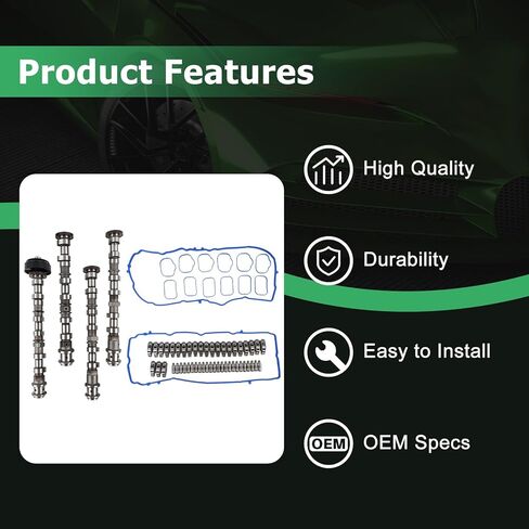 3.6 طقم رفع ذراع الروك بعمود الحدبات Pentastar، مناسب لـ 2011-2016 كرايسلر 200 300، دودج أفينجر تشارجر تشالنجر دورانجو، جيب شيروكي رانجلر، رام بروماستر 1500 2500 3500، لمحرك 3.6 لتر V6 in Kuwait