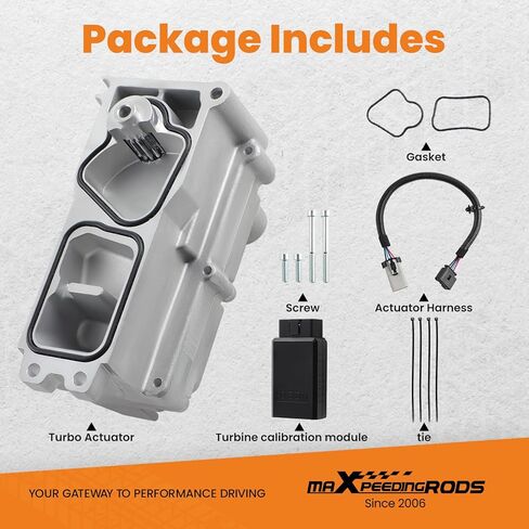 maXpeedingrods 5494878RX HE300VG Turbocharger Turbo Actuator 6.7 for Cummins Calibration Tool, for Dodge Ram 2500 3500 4500 5500 2013-2018, Turbo Electronic Actuator Diesel in Kuwait