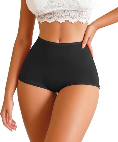 Hibluco Women's Underwear Boxer Shorts Anti Chafing Bike Shorts Boyshorts Panties in Saudi Arabia
