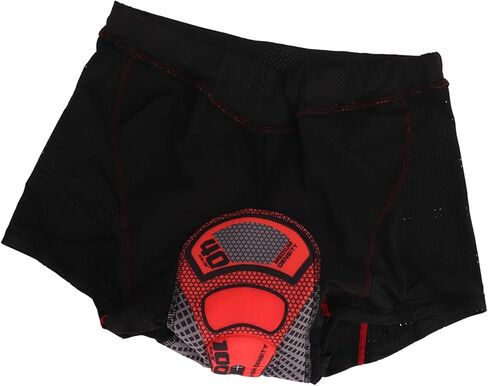 Cycling Underwear, Quick Dry Bike Shorts Moisture Wicking Black 5D Padded Comfortable Fit For Outdoor Activities in Saudi Arabia