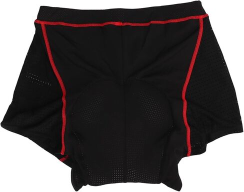 Cycling Underwear, Quick Dry Bike Shorts Moisture Wicking Black 5D Padded Comfortable Fit For Outdoor Activities in Saudi Arabia