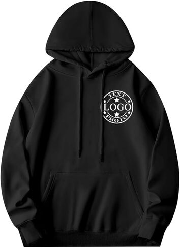 Custom Hoodies for Men Women,Customized Hoodie Personalized Sweatshirts Unisex With Logo Text Photo Gifts in Saudi Arabia