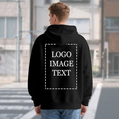 Custom Hoodies for Men Women,Customized Hoodie Personalized Sweatshirts Unisex With Logo Text Photo Gifts in Saudi Arabia