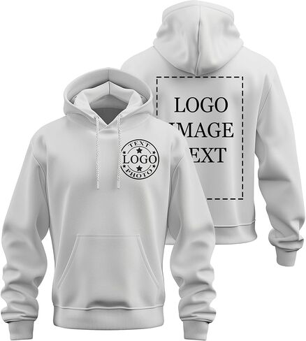 Custom Hoodies for Men Women,Customized Hoodie Personalized Sweatshirts Unisex With Logo Text Photo Gifts in Saudi Arabia