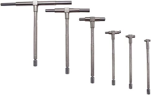تصغير T Bore Gauge 6 قطع اسطوانة ثقب السلس غيج المهنية مجموعة ث / الحقيبة استبدال OEM الأصلي in Kuwait