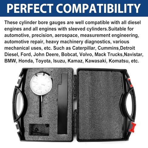 6434 Sleeve-Height Counter Bore Gauge - Compatible with All Diesel Engines Cylinder Bore Gauge Range: 0-1.00" Graduation: 0.001" Reading: 0-100 in Saudi Arabia