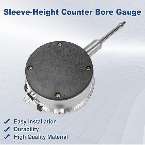 6434 Sleeve-Height Counter Bore Gauge - Compatible with All Diesel Engines Cylinder Bore Gauge Range: 0-1.00" Graduation: 0.001" Reading: 0-100 in Saudi Arabia
