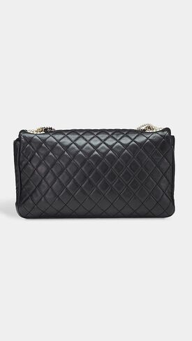 CHANEL Women's Pre-Loved Black Lambskin Westminster 10" Bag in Saudi Arabia