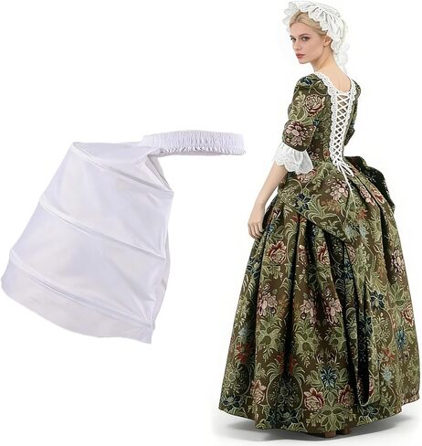 Cages Skirt Women Victorian Hoop Skirt Pannier Petticoat for Women Wedding, Party Costume in Saudi Arabia