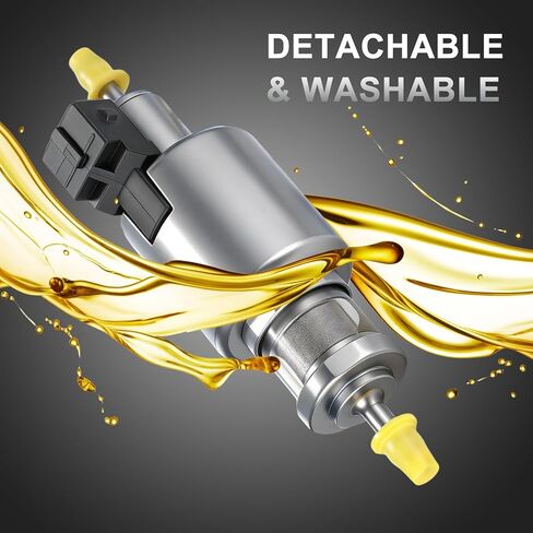 Diesel Heater Fuel Pump 12V/24V with Double Filter, Quieter, Parking Heater Replacement Part for All Chinese Diesel Air Heaters 2kw 5kw 8kw in Kuwait