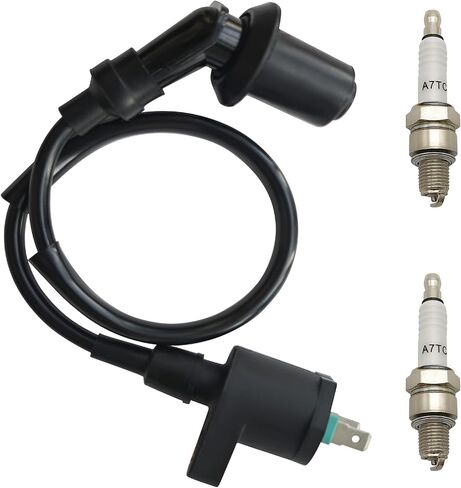 STRONGTHIUM GY6 Ignition Coil SSR 125 A7TC Spark Plug Wire for 50cc 110cc 125cc 150cc 80cc 90cc Engine Moped Scooter ATV Go Kart Pit Dirt Bike Motorcycle in Saudi Arabia