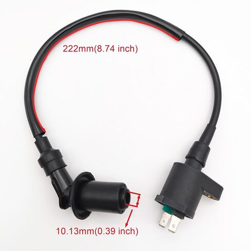 STRONGTHIUM GY6 Ignition Coil SSR 125 A7TC Spark Plug Wire for 50cc 110cc 125cc 150cc 80cc 90cc Engine Moped Scooter ATV Go Kart Pit Dirt Bike Motorcycle in Saudi Arabia