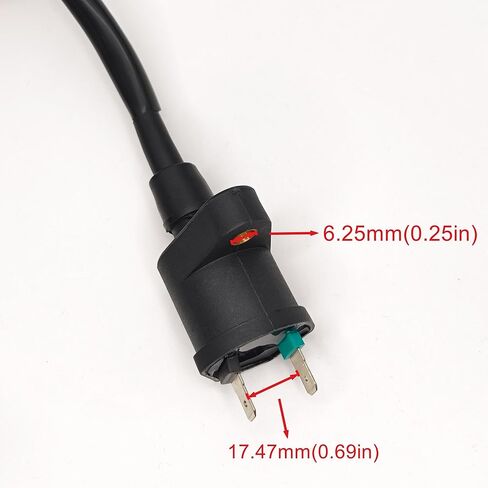 STRONGTHIUM GY6 Ignition Coil SSR 125 A7TC Spark Plug Wire for 50cc 110cc 125cc 150cc 80cc 90cc Engine Moped Scooter ATV Go Kart Pit Dirt Bike Motorcycle in Saudi Arabia
