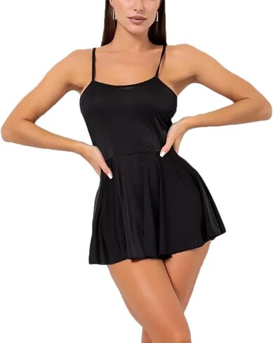 المرأة مثير Bodycon اللباس الملابس الداخلية المشجع فستان قصير قصير حزب الحمالة فساتين ضيقة الصيف مطوي تنورة in Saudi Arabia