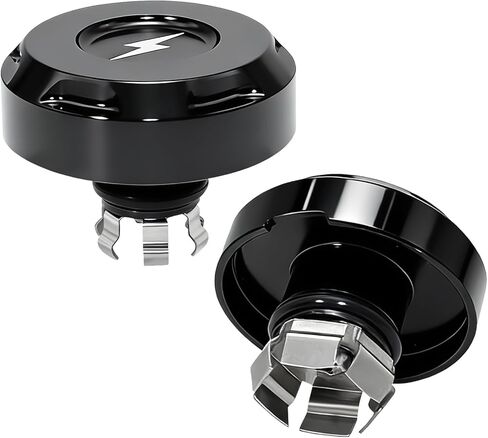 Black Front Slope Cut Axle Nut Caps for Harley Touring/Road Glide/Street/CVO FLTRX FLHX 2024 2025 Models in Kuwait