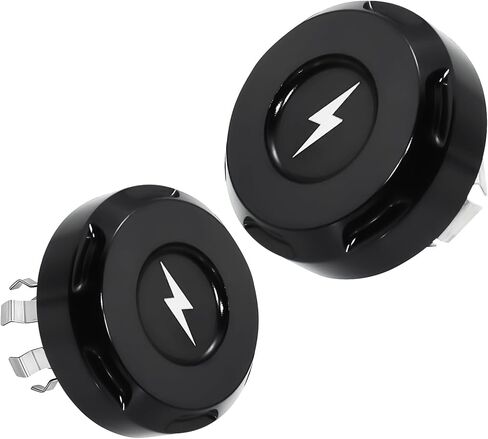 Black Front Slope Cut Axle Nut Caps for Harley Touring/Road Glide/Street/CVO FLTRX FLHX 2024 2025 Models in Kuwait