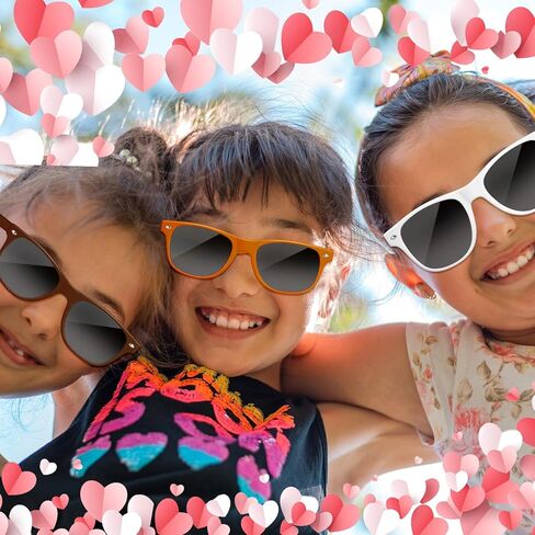 20 Pcs Valentine's Day Gifts Sport Cards With Sunglasses Valentine Sport Party Favors for School Classroom Prize Exchange Gifts Supplies in Saudi Arabia