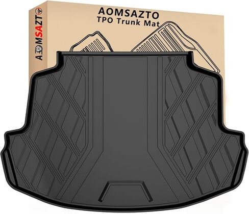 AOMSAZTO Cargo Mat Compatible with 2024 2025 2026 Toyota Grand Highlander: Cargo Liner with Backrest Mat 2-in-1 - All Weather TPE Trunk Mat for Grand Highlander Accessories (Not Fit Highlander) in Kuwait