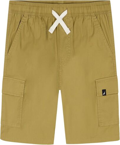 Nautica Boys Pull-on Cargo Shorts, Drawstring Closure in Saudi Arabia