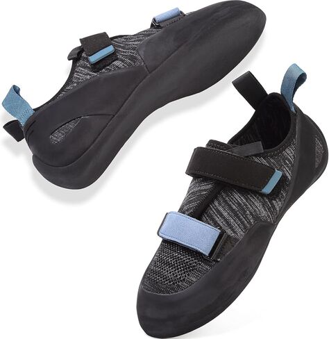 ziitop Climbing Shoes Mens Rock Climbing Shoes with Dual Hook-and-Loop Straps in Saudi Arabia