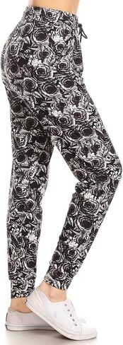 Leggings Depot Premium Women's Joggers Popular Print High Waist Track Pants (S-XL) BAT5 in Saudi Arabia