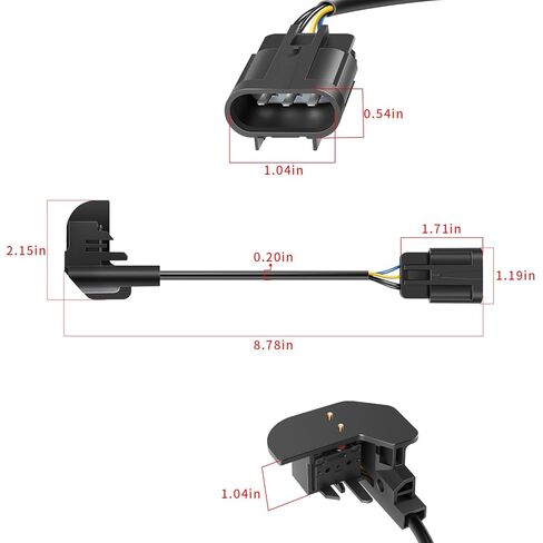 901-5207 Clutch Starter Safety Switch Compatible with Freightliner Cascadia 2007-2020 – Heavy-Duty Clutch Pedal Position Sensor Restores Reliable Starting in Saudi Arabia