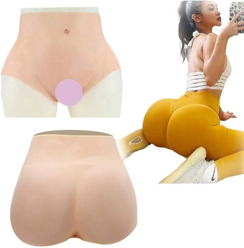 GAOLEI Crossdressing Silicone Panties Fake Pussy Pants Men's Hiding Gaff Underwear for Transgender in Saudi Arabia