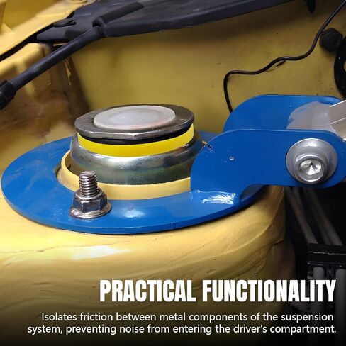 Wuyaoyao 2PCS Shock Bushings, Heavy Duty Suspension Bushings Rubber Ring for Shock Absorption & Noise Reduction, Shock-Absorbers Pad Buffer Damper Washers for Strut Tower Top Soundproof Sealing in Kuwait