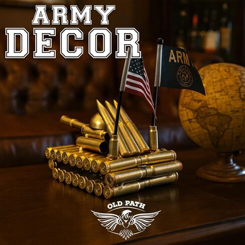 Bullet tank | Army |Man cave decor | Veteran gifts |mens office decor | Military gifts for man |Army gift |desk decor for man| Army stuff|unique gift for gun enthusiast| Military dad| Manly decor in Saudi Arabia