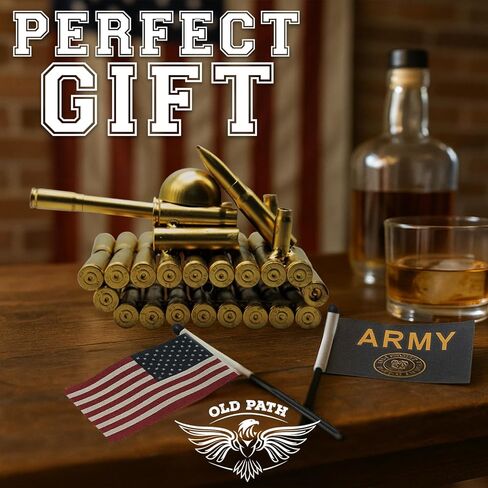 Bullet tank | Army |Man cave decor | Veteran gifts |mens office decor | Military gifts for man |Army gift |desk decor for man| Army stuff|unique gift for gun enthusiast| Military dad| Manly decor in Saudi Arabia