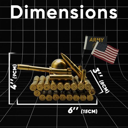 Bullet tank | Army |Man cave decor | Veteran gifts |mens office decor | Military gifts for man |Army gift |desk decor for man| Army stuff|unique gift for gun enthusiast| Military dad| Manly decor in Saudi Arabia