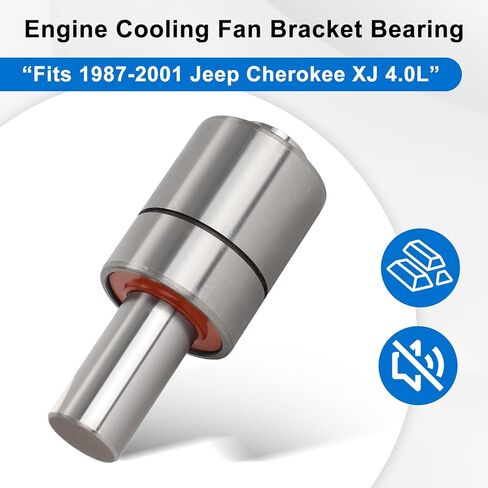 استبدال حامل دعامة مروحة تبريد المحرك لسيارة جيب شيروكي XJ 4.0L 1987-2001 | فولاذ عالي القوة | تناسب مباشر | يقلل من اهتزاز المروحة in Saudi Arabia