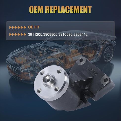 Fan Support 3911205 Fit for Cummins Engine ISF2.8 G3.9 4BT3.9 B4.5S QSB5.9 6BT5.9 6BT QSB6.7 Aftermarket Part Replace OE 3908805 3910595 3958412 in Saudi Arabia
