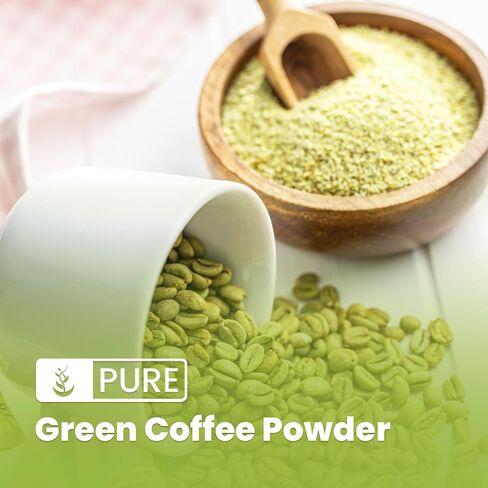 Green Coffee Bean Extract Powder 2% Caffeine & 50% Chlorogenic Acid (HPLAC) Fine Ground in Saudi Arabia