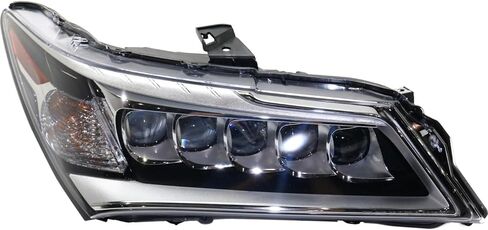 Sawyer Auto Replacement Headlight Kit Compatible with Acura MDX 2014-2016 SH-AWD (3.5L V6) Driver and Passenger Side Clear Lens LED in Saudi Arabia