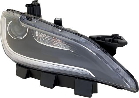 Sawyer Auto Replacement Headlight Kit Halogen with LED DRL fits Chrysler 200 3.6L (V6) Type 1 Bumper Cover - Driver and Passenger in Saudi Arabia