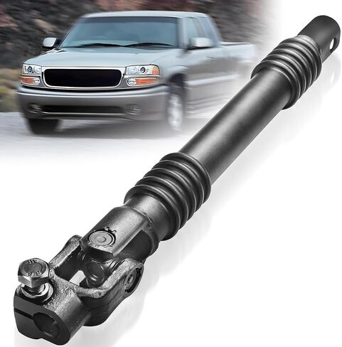 Lower Intermediate Steering Shaft for Chevy Silverado 1500 GMC Sierra 1500 Tahoe Suburban Yukon 1999-2007, Steering Column Shaft Replaces 25958109 425-179 - Heavy Duty Steel for Rattle-Free Driving in Saudi Arabia