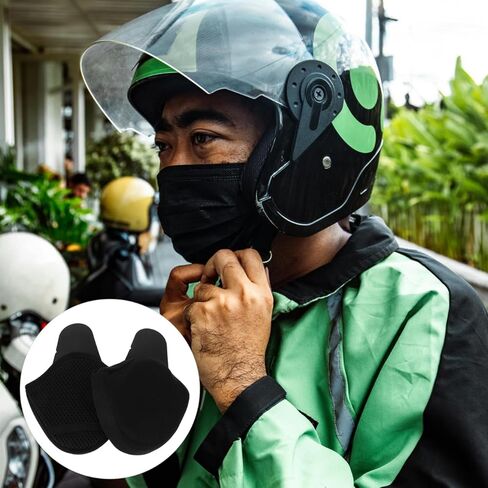 BESTYASH Detachable Thermal Helmet Ear Warmers for Winter Biking Noise Reduction Ear Pads Universal Fit Protective Earmuffs for Cycling in Saudi Arabia