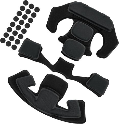 Helmet Padding Memory Foam Pad Compatible with ACH MICH Team Wendy FMA EXF Helmet - Protective Mat Padding Kit for Universal Tactical Airsoft Outdoor Cushions in Saudi Arabia