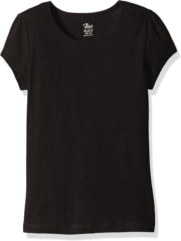 The Children's Place Girls' Short Sleeve Basic Layering T-Shirt, Daybreak 3-Pack, XLarge (14) in Saudi Arabia