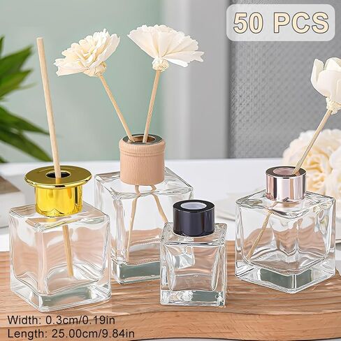 50-Piece 10-Inch Reed Sticks Refill for Home Fragrance Diffusion in Saudi Arabia